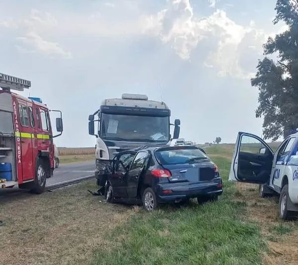 choque frontal asequias