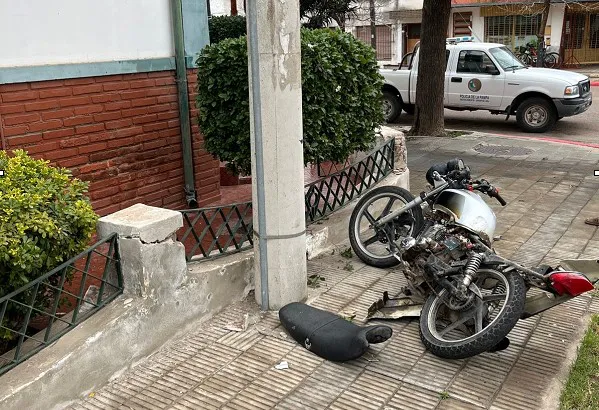 ACCIDENTE CASTEX MOTO 1