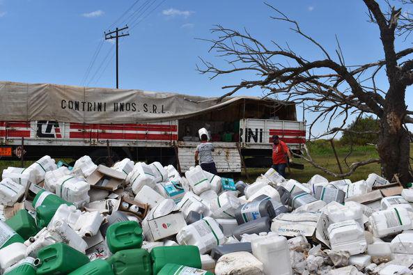 Bidones agroquimicos Realicó 1