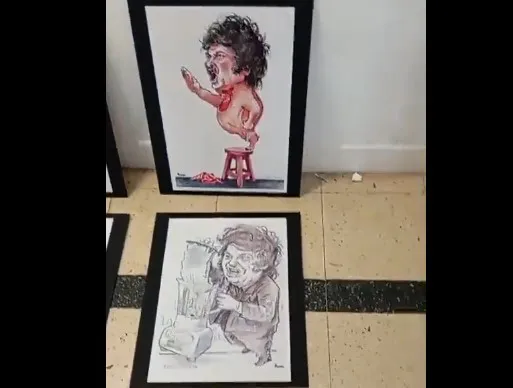 MILEI CARICATURAS