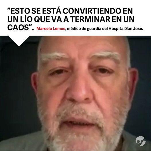 Marcelo lemus medico que renuncio