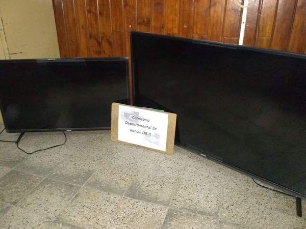 TELEVISORES ROBADOS EN PARERA
