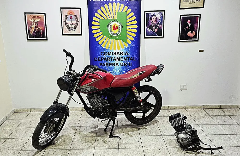 moto robada