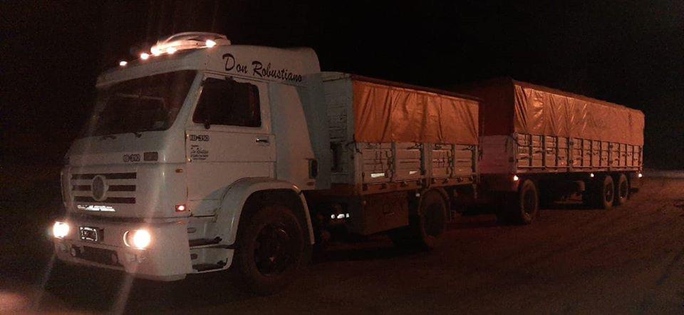 Camion con persona oculta 1
