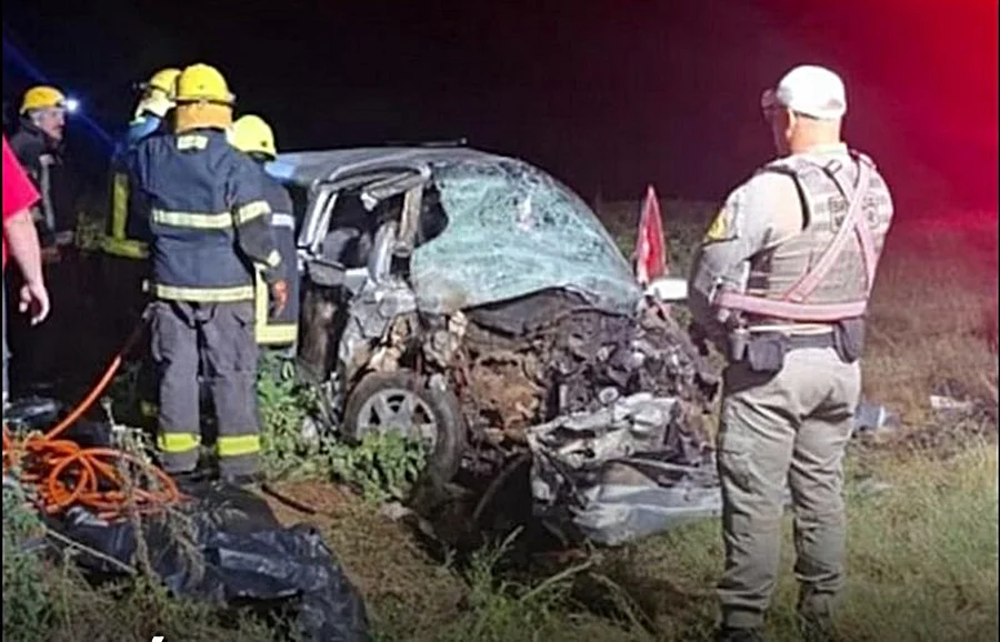 CHOQUE FATAL MISIONEROS 3 MUERTOS