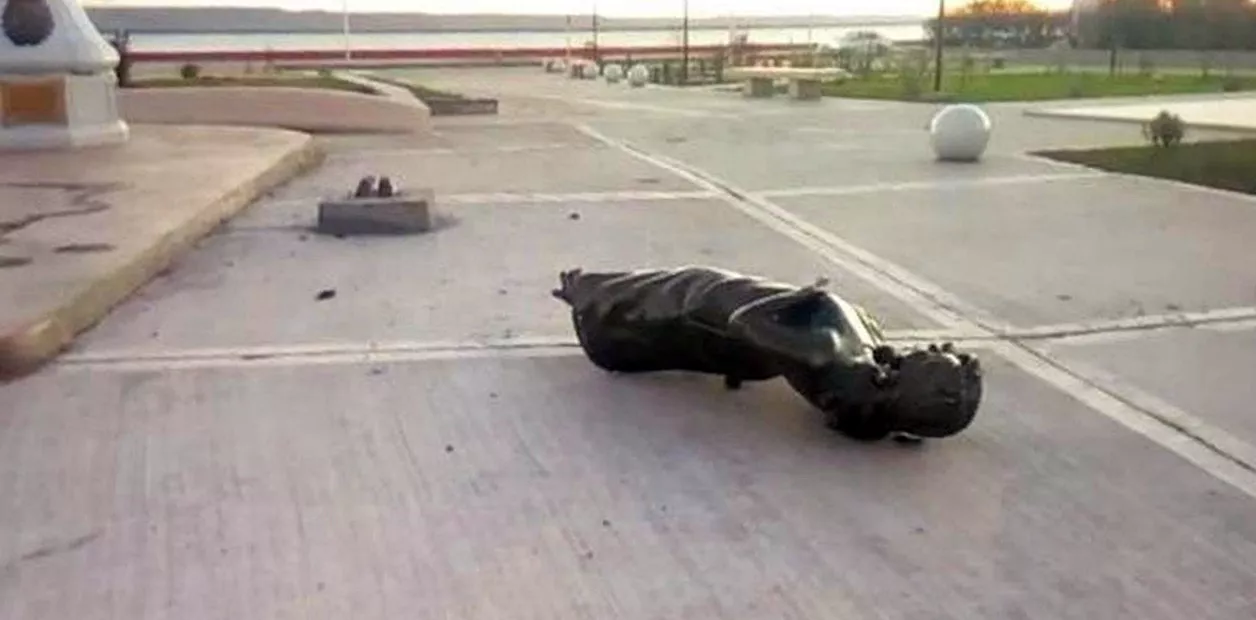 estatua cristina rota