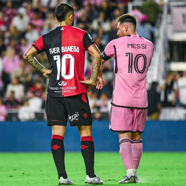 banega y messi