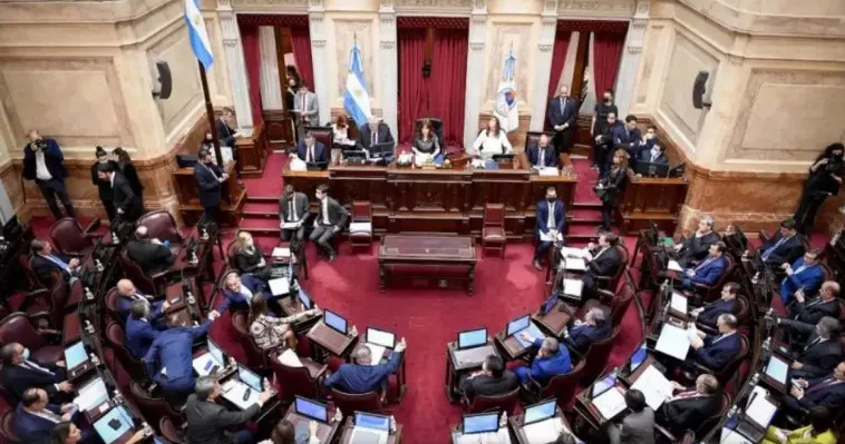Senado de la Nación desde arriba