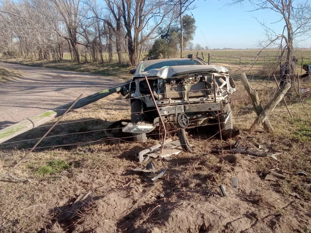 accidente fatal en Rancul pibe de Parera