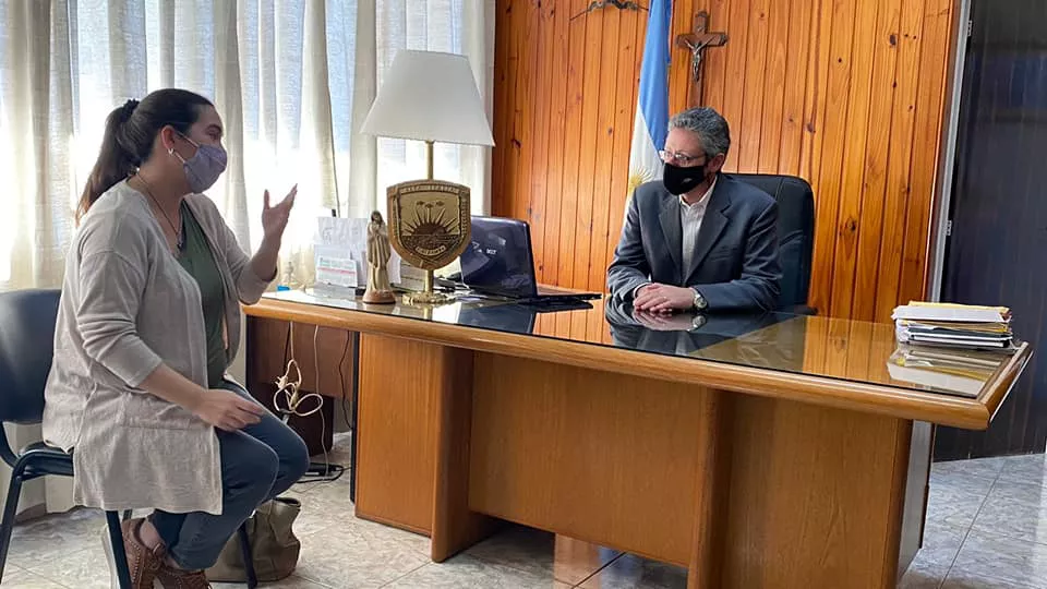 Andrea Valderrama y Hernan Gaggioli