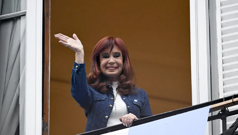 Cristina balcón saludo