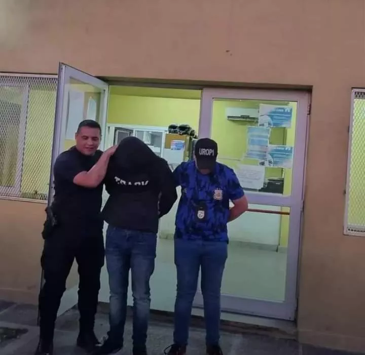 San Luis detenido