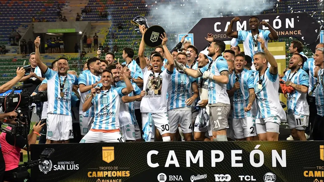 racing campeon trofeo de campeones