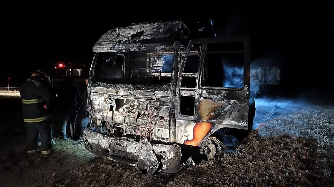 INCENDIO CAMIÓN 3