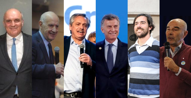 CANDIDATOS A PRESIDENTE 2019