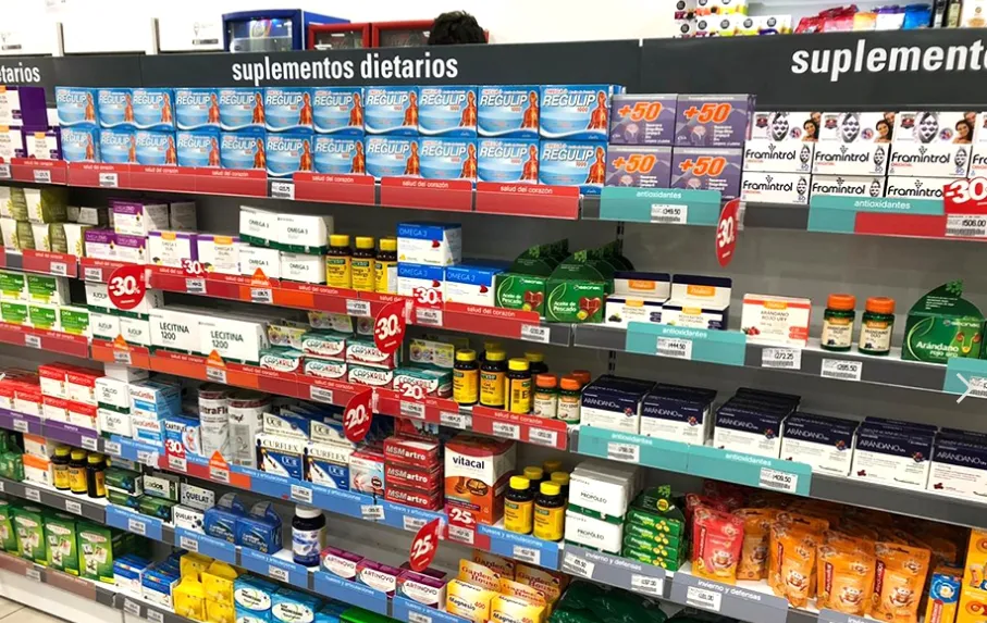 Farmacia góndola