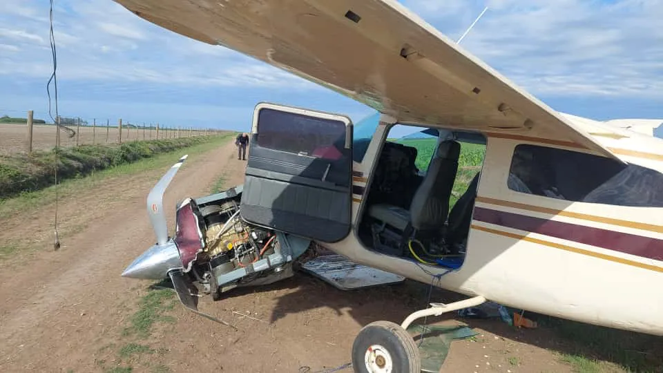 avion siniestrado drogas arequito 2