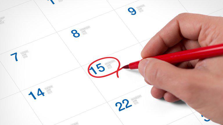 Feriados calendario grande