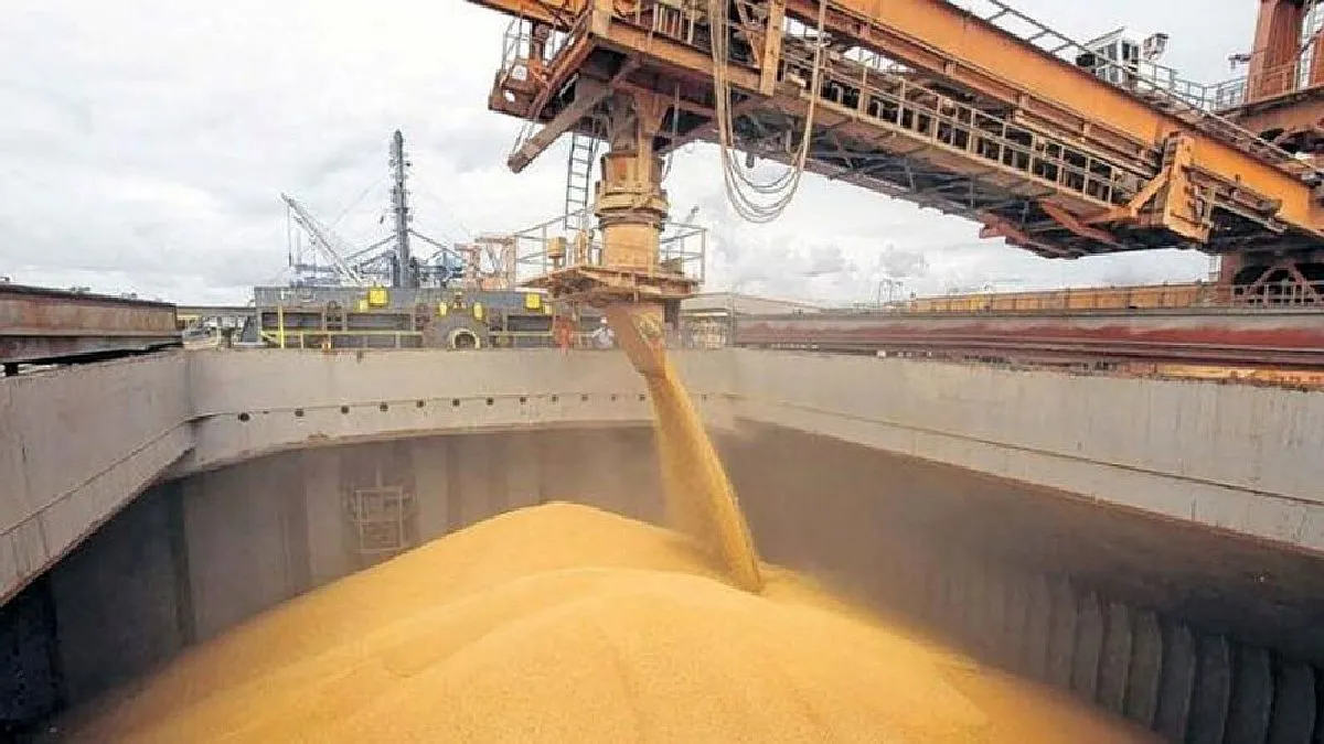 cereales exportaciones barco