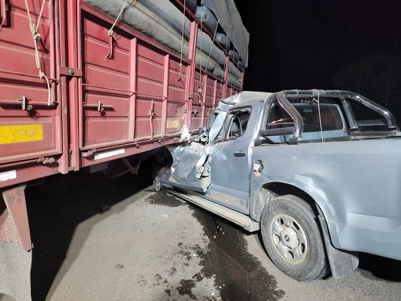 Camioneta accidente fatal Realiquense