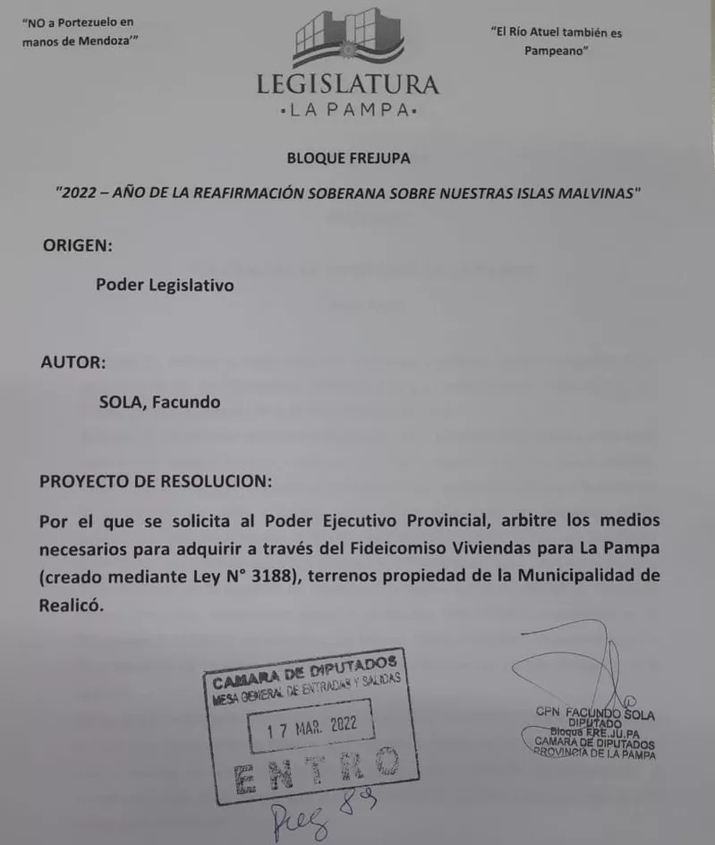 Sola proyect Caldenia