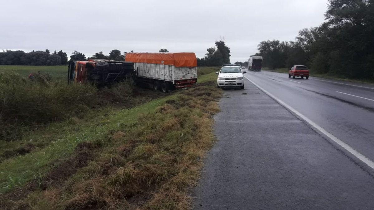 camion pampeano vuelvo en Las Higueras