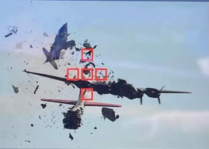 choque aereo