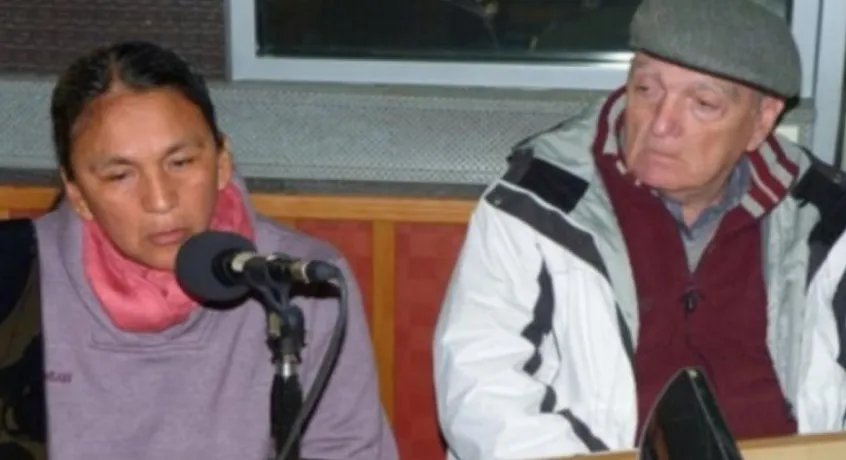 Milagros Sala y su marido