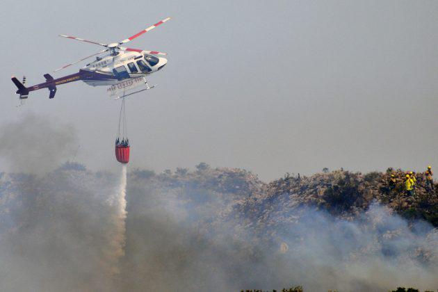HELICOPTERO INCENDIO