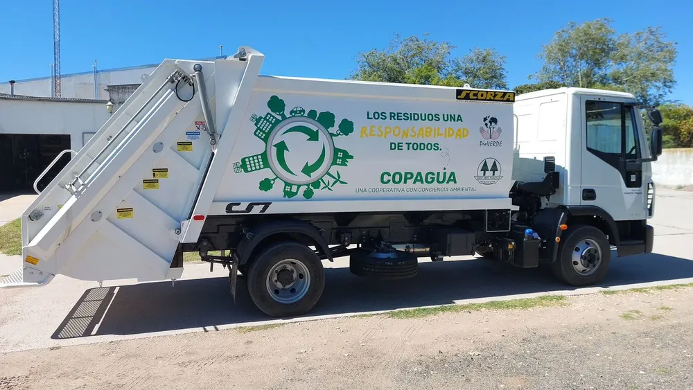 Camión recolector basura Copagua nuevo 2