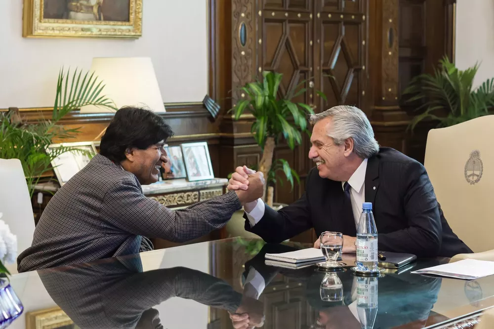 Evo y Alberto