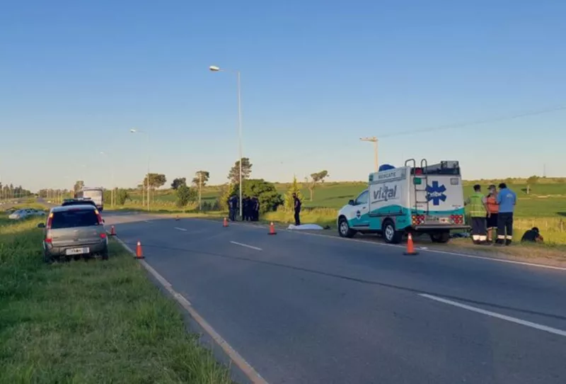 ciclista muerto