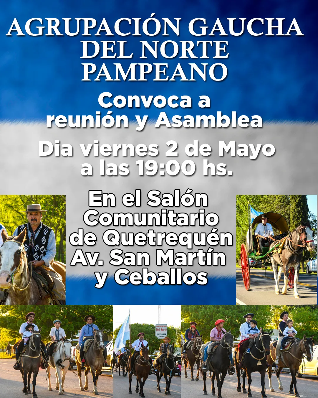 convocatoria gauchos quetrequen