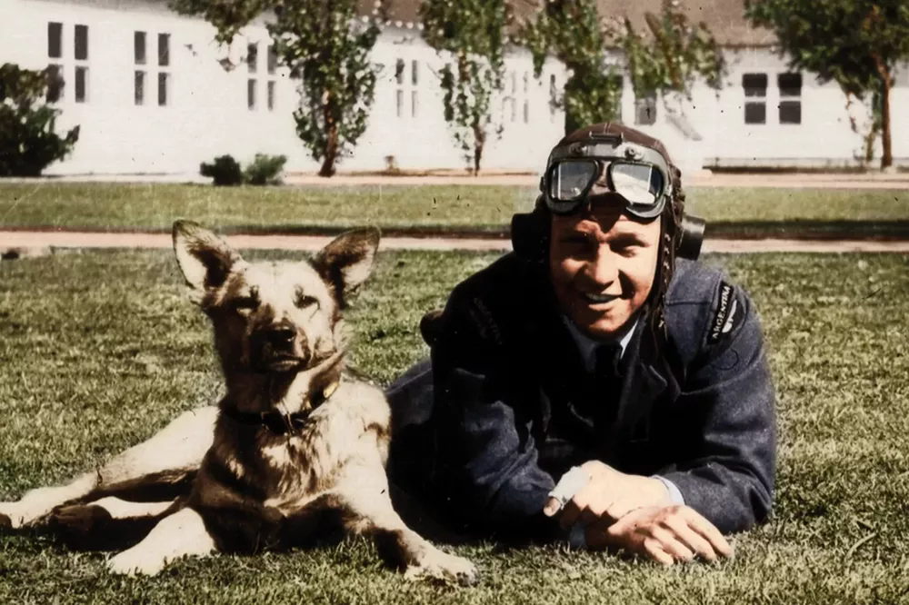 tito withington con perro