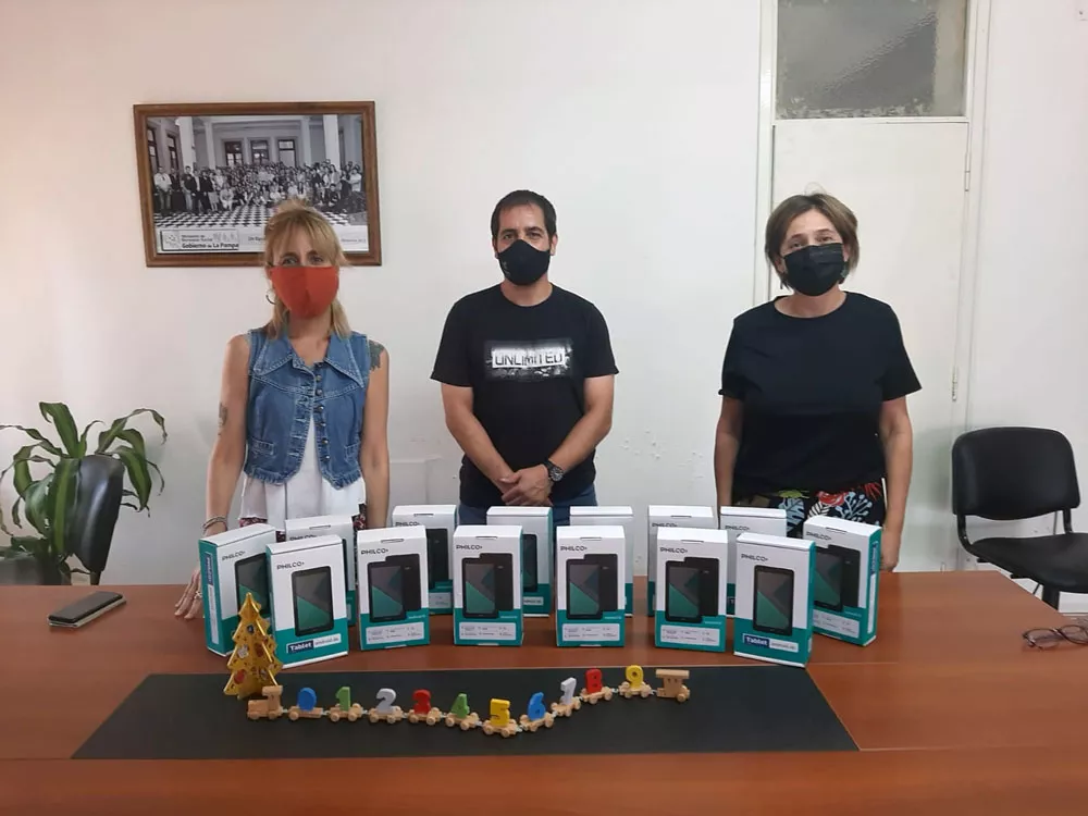entrega de tablets