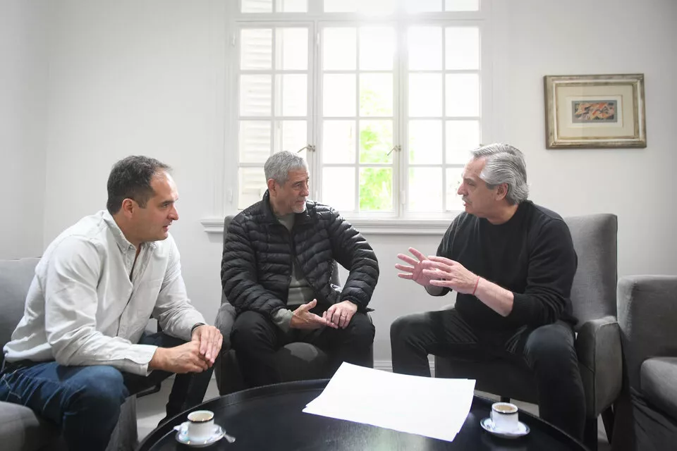 Fernandez con Ferraresi