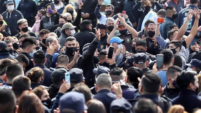 CONFLICTO POLICIA BONAERENSE 2