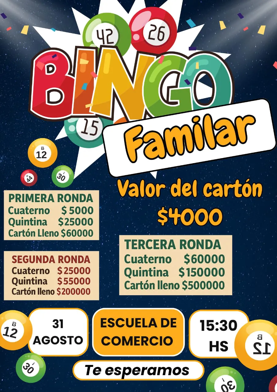 LOTERIA ESCUELA DE COMERCIO 2