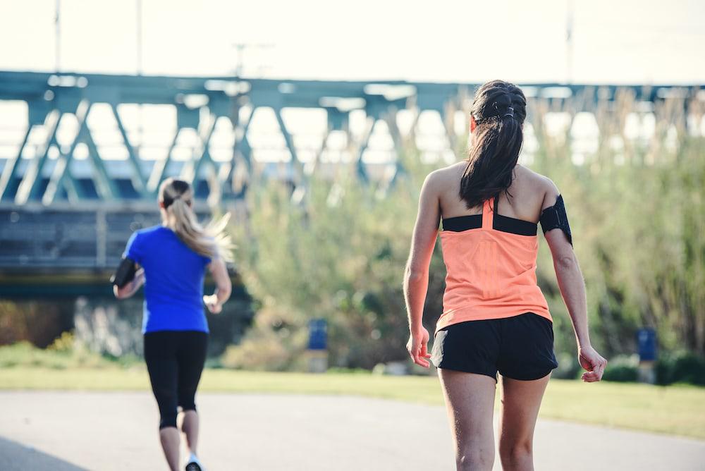 correr y caminar
