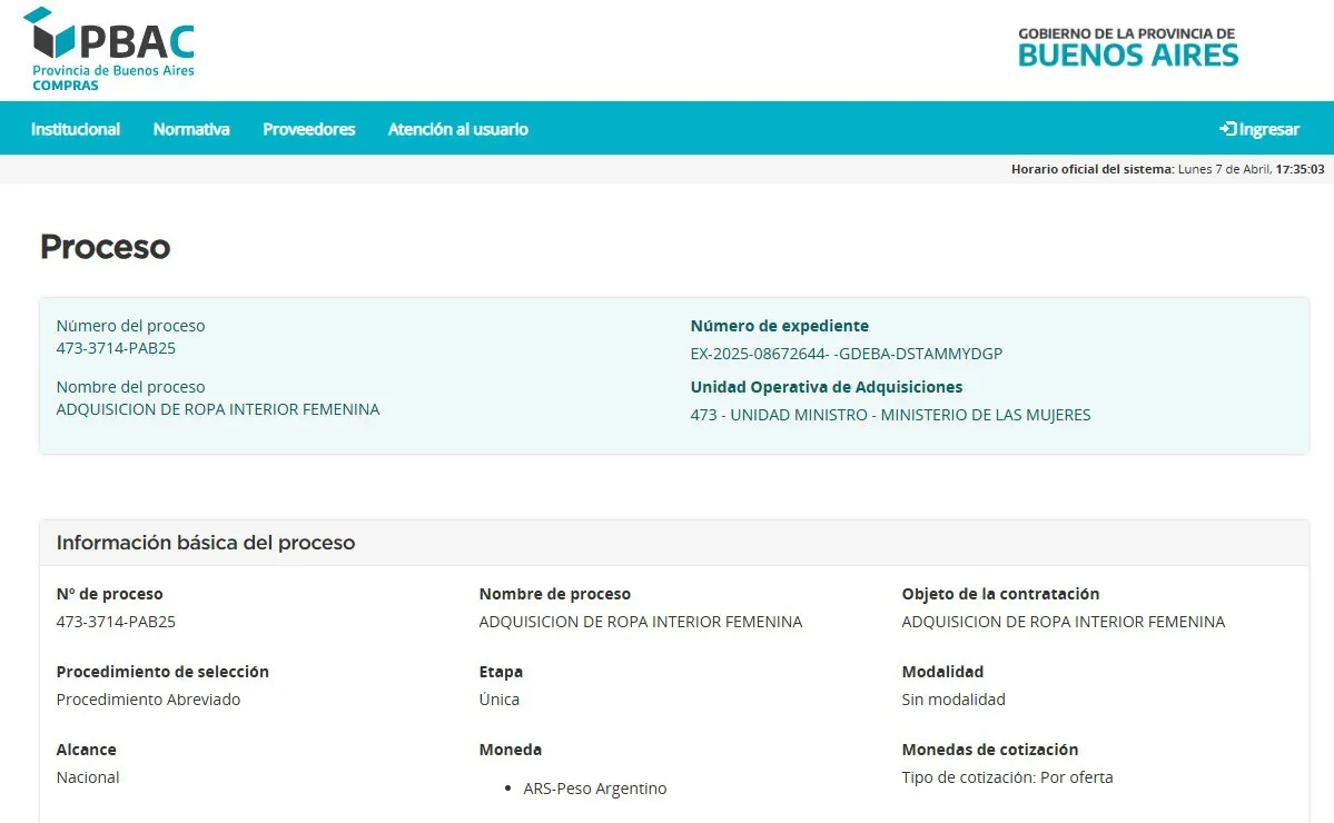 bombachas de kicillof