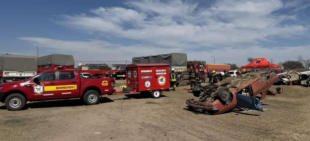 BOMBEROS VOLUNTARIOS REALICO ZONA I SIMULACRO 4 FILE