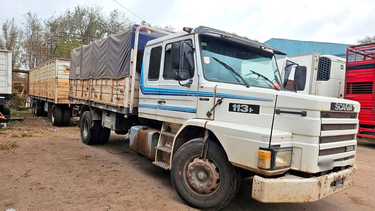 camion robo soja martini