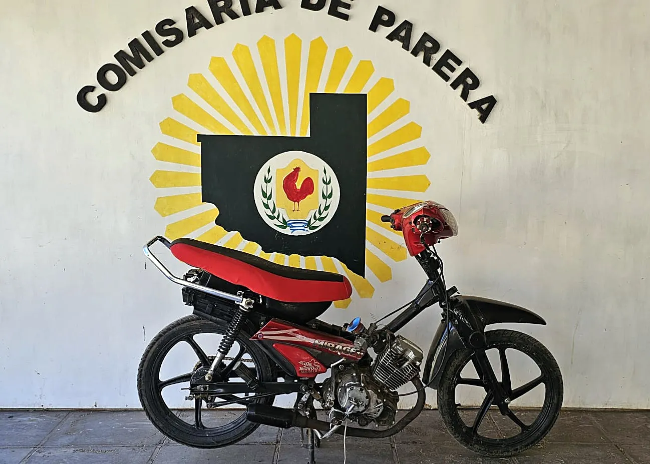 moto secuestrada