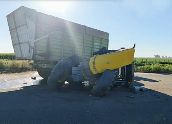 choque tractor 1