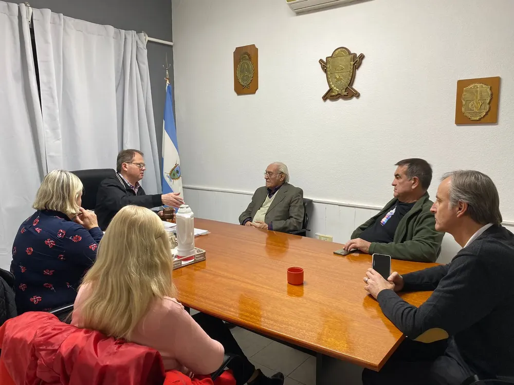 Facundo con ex intendentes