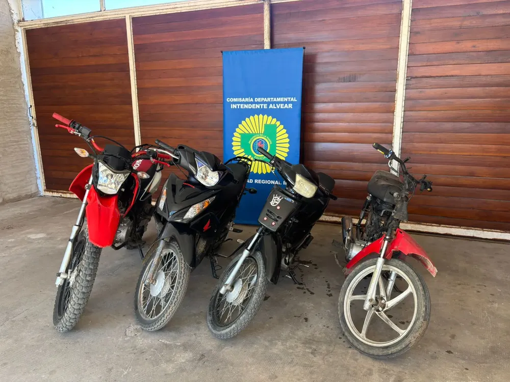 motos secuestradas varias alvear