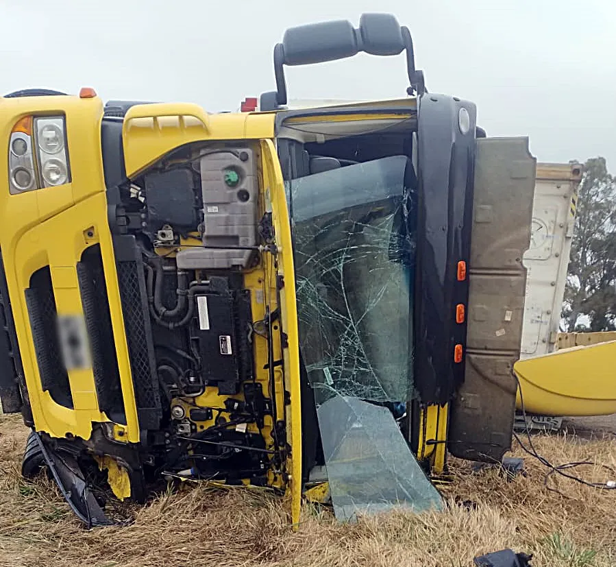 vuelco camión bananas 2