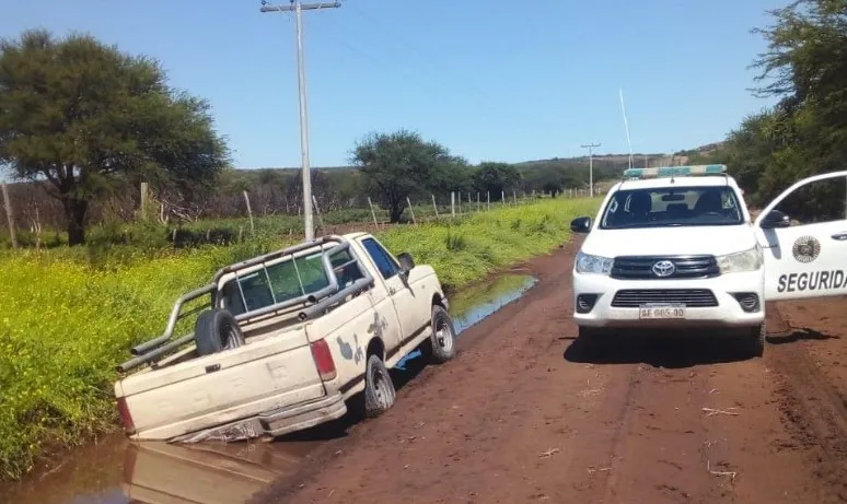 camioneta varada