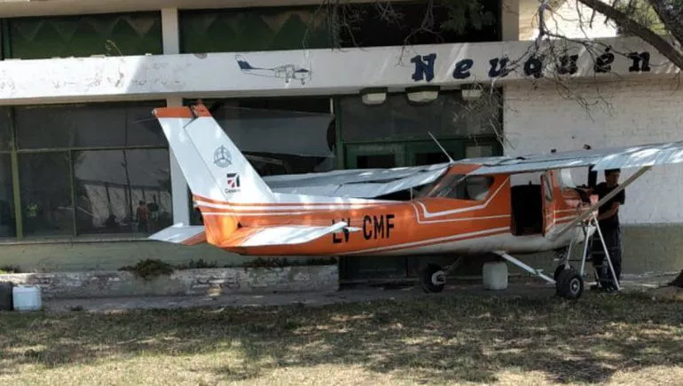 incidentes-avioneta-aeroclub-aeropuerto-neuquen