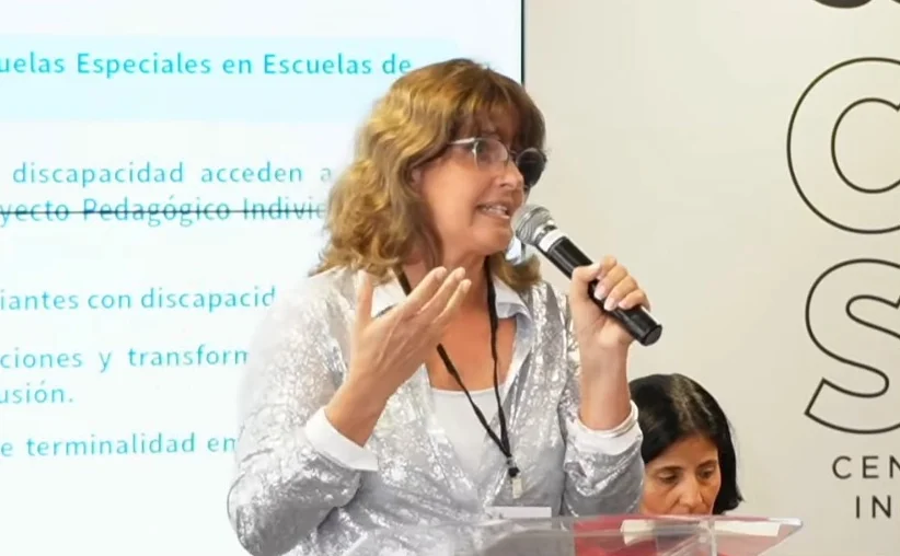 Marcela FEUERSCHVENGER, Ministra de Educación.